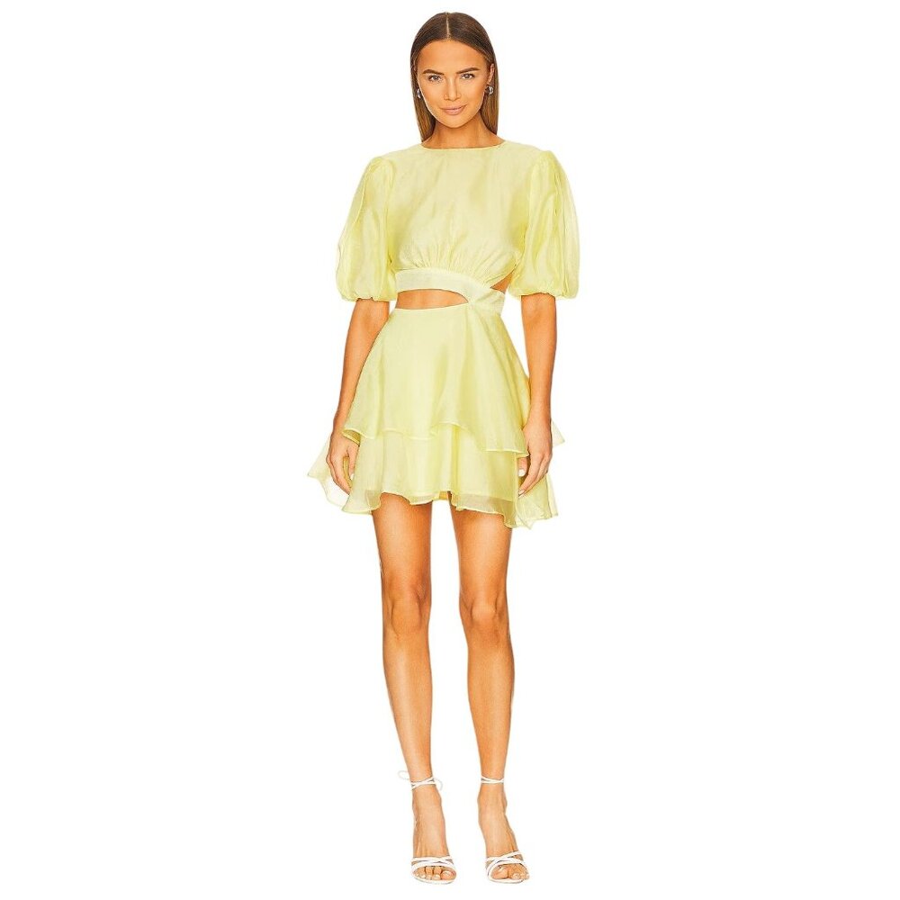 Bardot Lemon Mini Dress